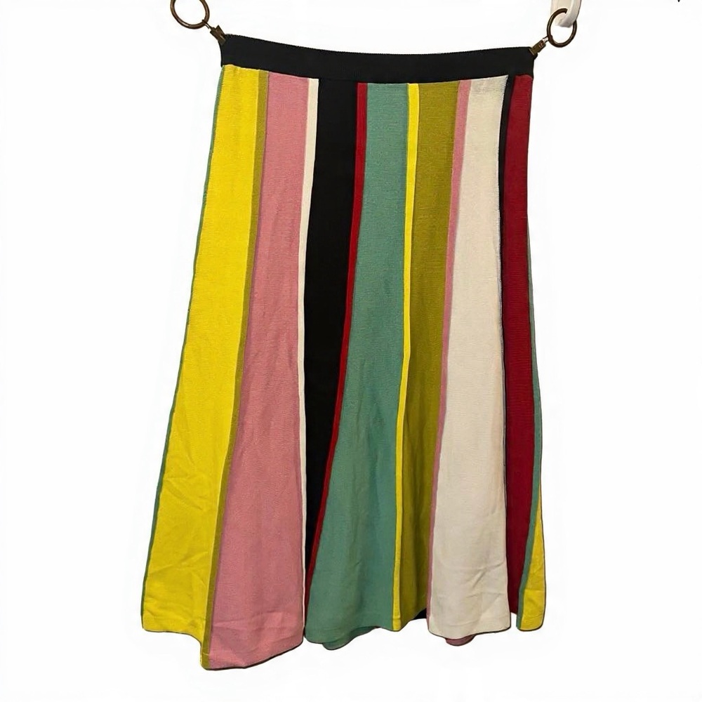 J. Crew Multicolor A-Line Skirt